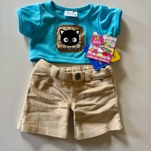 Chococat build a bear hello kitty outfit Sanrio 2010